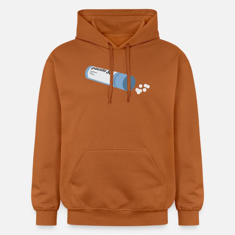 Placebopathie - Sweat à capuche Softstyle® Gildan Unisexe - Athletic Orange