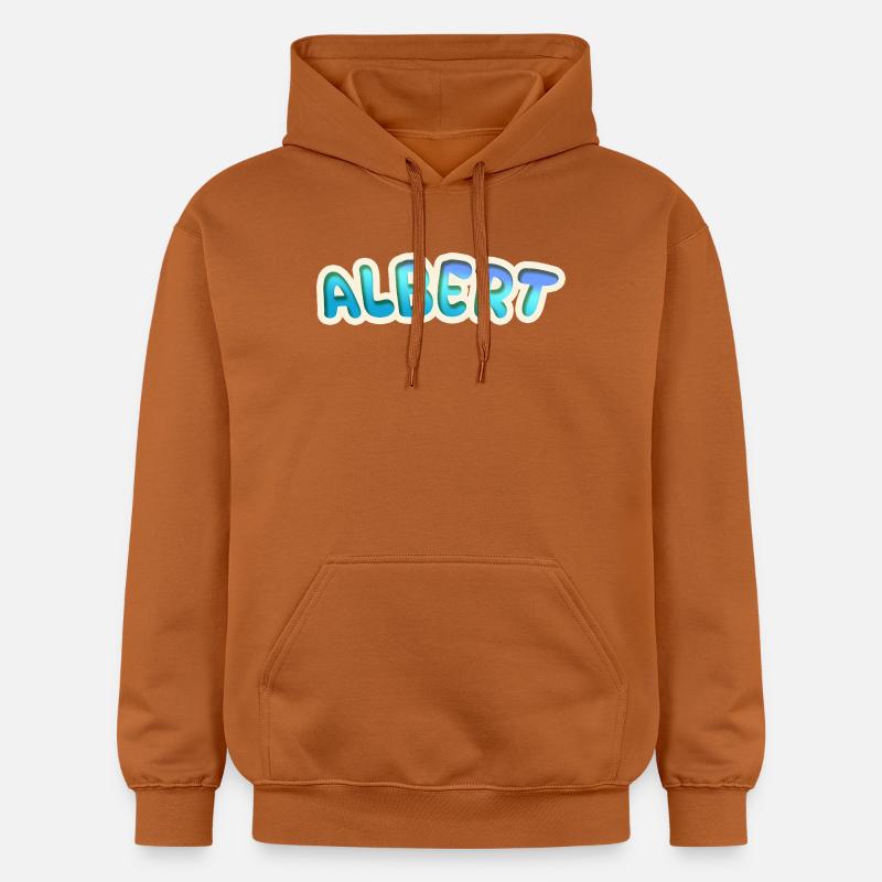 Albert en tant que profession - Sweat à capuche Softstyle® Gildan Unisexe - Athletic Orange
