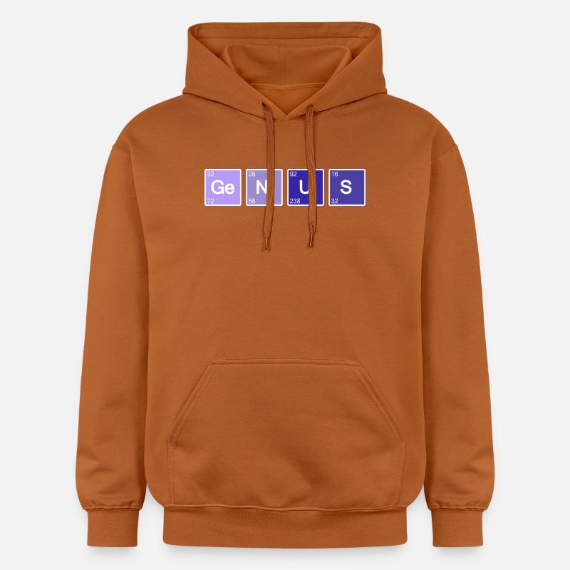 Genius Nerd Geek - Sweat à capuche Softstyle® Gildan Unisexe - Athletic Orange