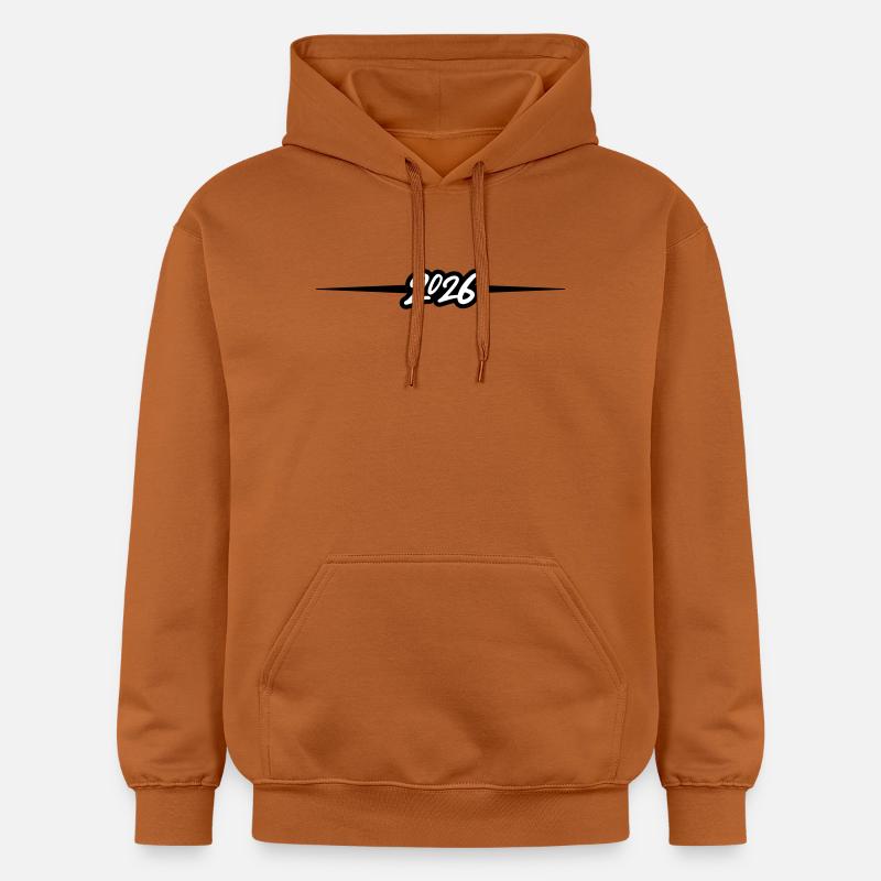 Élément 2026 - Sweat à capuche Softstyle® Gildan Unisexe - Athletic Orange
