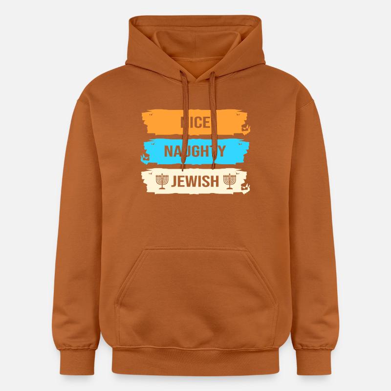 Hanoukka Hanoukka Hanoucca - Sweat à capuche Softstyle® Gildan Unisexe - Athletic Orange