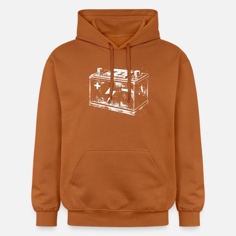 Mécanique Grunge Mécanique Conception - Sweat à capuche Softstyle® Gildan Unisexe - Athletic Orange