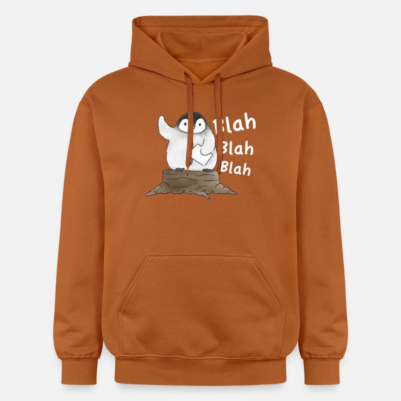 Discours du Pinguin-Rede du Pingouin - Sweat à capuche Softstyle® Gildan Unisexe - Athletic Orange