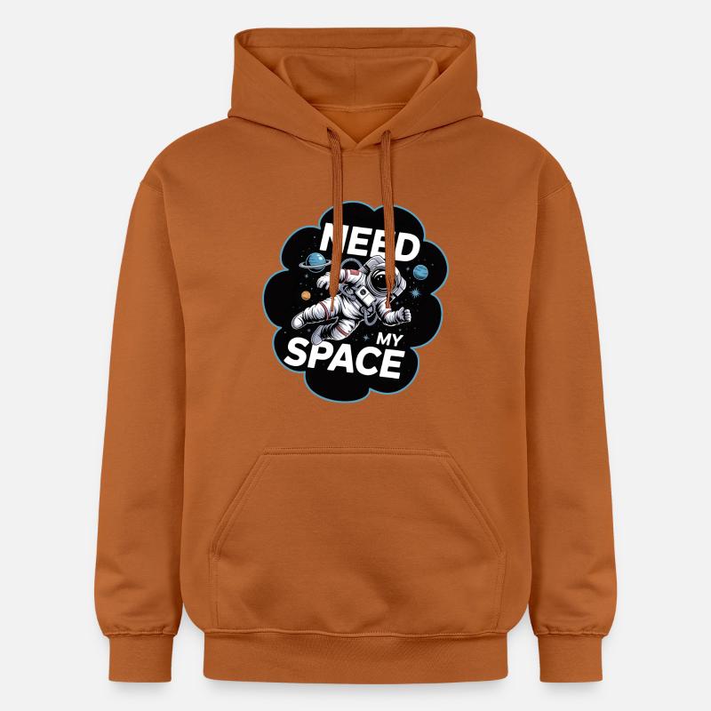 J’ai besoin de mon astronaute spatial - Sweat à capuche Softstyle® Gildan Unisexe - Athletic Orange