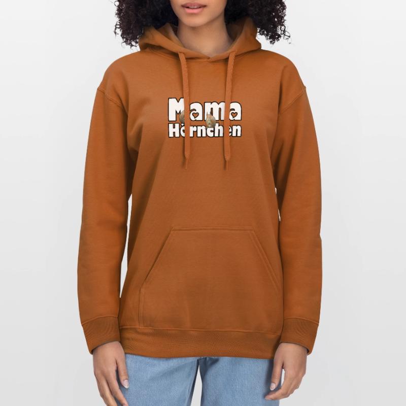 Mama Eichhörnchen Mutter Tier Muttertag Spruch Gildan Unisex Softstyle® Midweight Hoodie