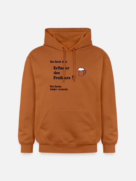 Erfinder des Freibiers - Gildan Unisex Softstyle® Midweight Hoodie - Athletic Orange