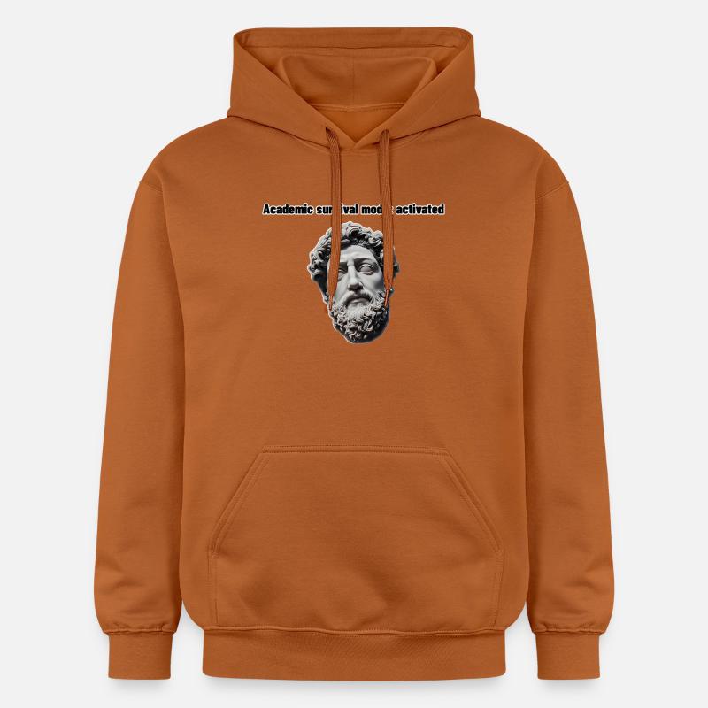 Mode de survie académique : activé - Sweat à capuche Softstyle® Gildan Unisexe - Athletic Orange
