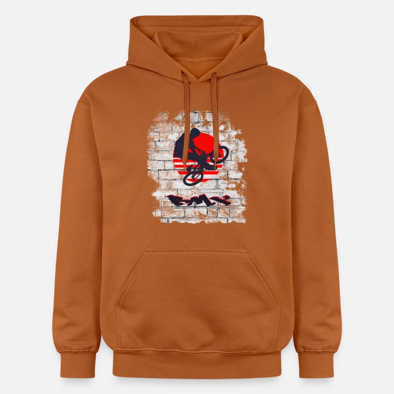 Le BMX - Sweat à capuche Softstyle® Gildan Unisexe - Athletic Orange