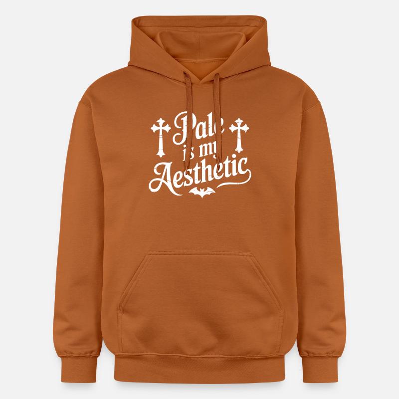 Pâle est mon esthétique - Sweat à capuche Softstyle® Gildan Unisexe - Athletic Orange