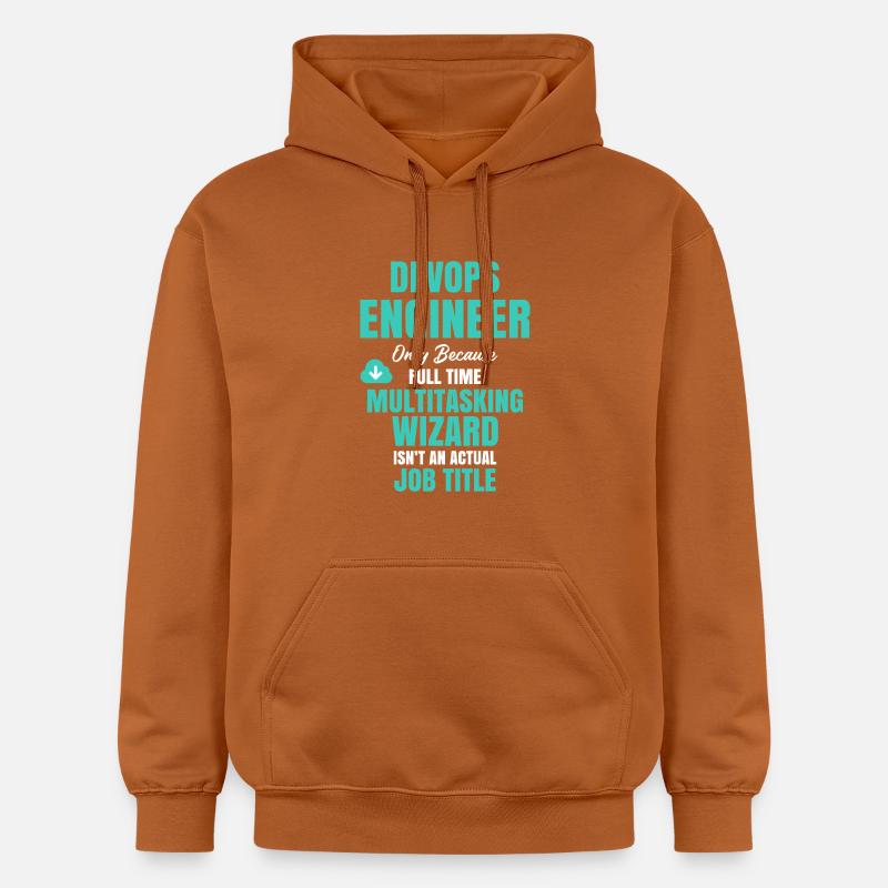 DevOps Engineer Multitasking-Assistent - Gildan Unisex Softstyle® Midweight Hoodie - Athletic Orange