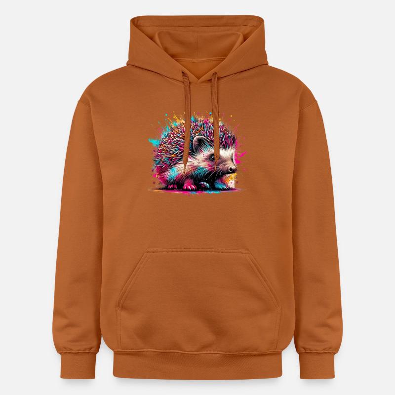 Hérisson - Sweat à capuche Softstyle® Gildan Unisexe - Athletic Orange
