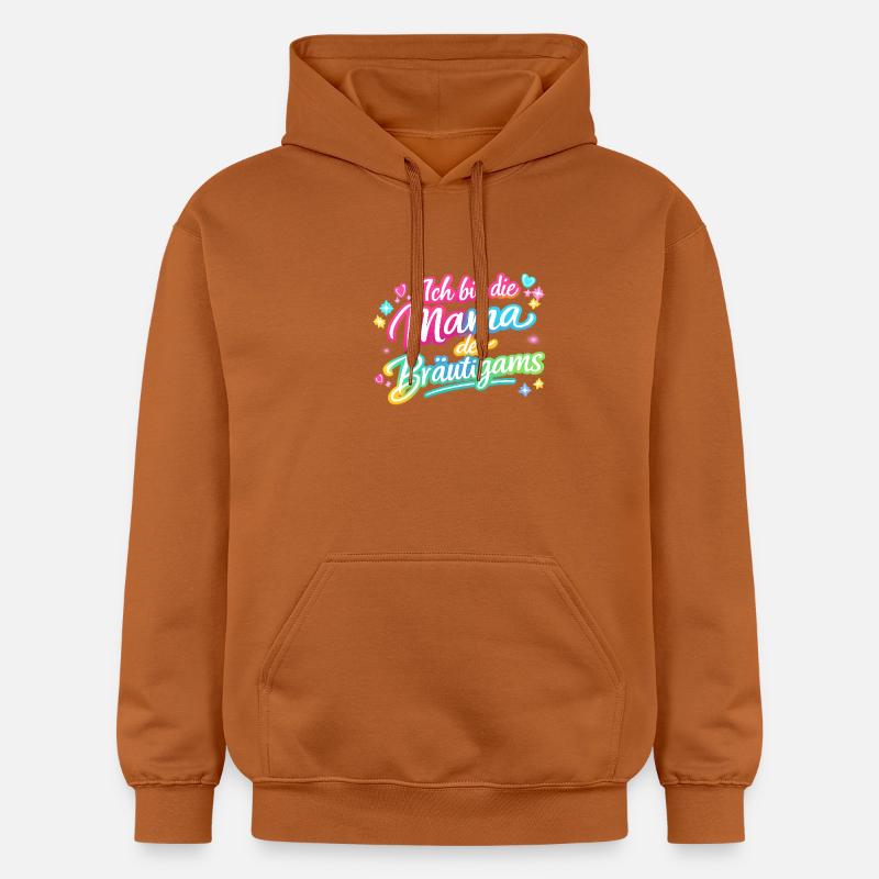 Je suis la mère du marié - Sweat à capuche Softstyle® Gildan Unisexe - Athletic Orange