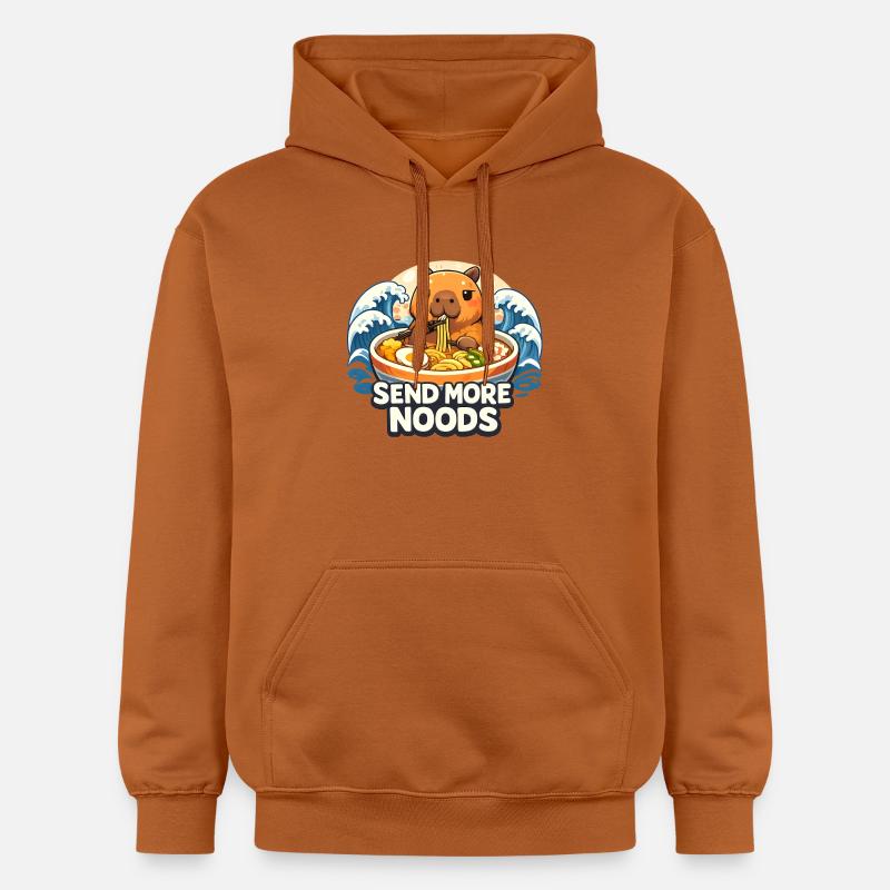 Envoyez plus de nouilles - Sweat à capuche Softstyle® Gildan Unisexe - Athletic Orange