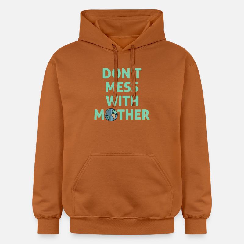 Ne t’en prends pas à maman ! - Sweat à capuche Softstyle® Gildan Unisexe - Athletic Orange