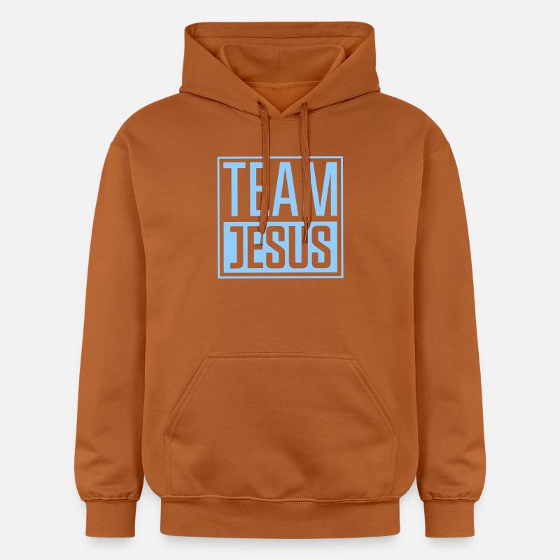Équipe Jésus - Sweat à capuche Softstyle® Gildan Unisexe - Athletic Orange