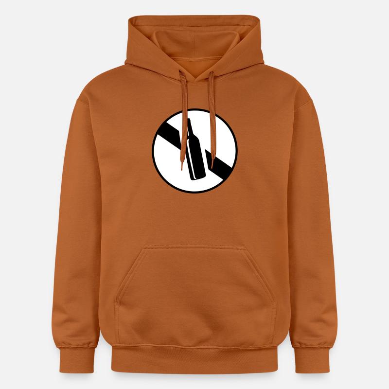 Fin d'interdiction de boire - Sweat à capuche Softstyle® Gildan Unisexe - Athletic Orange