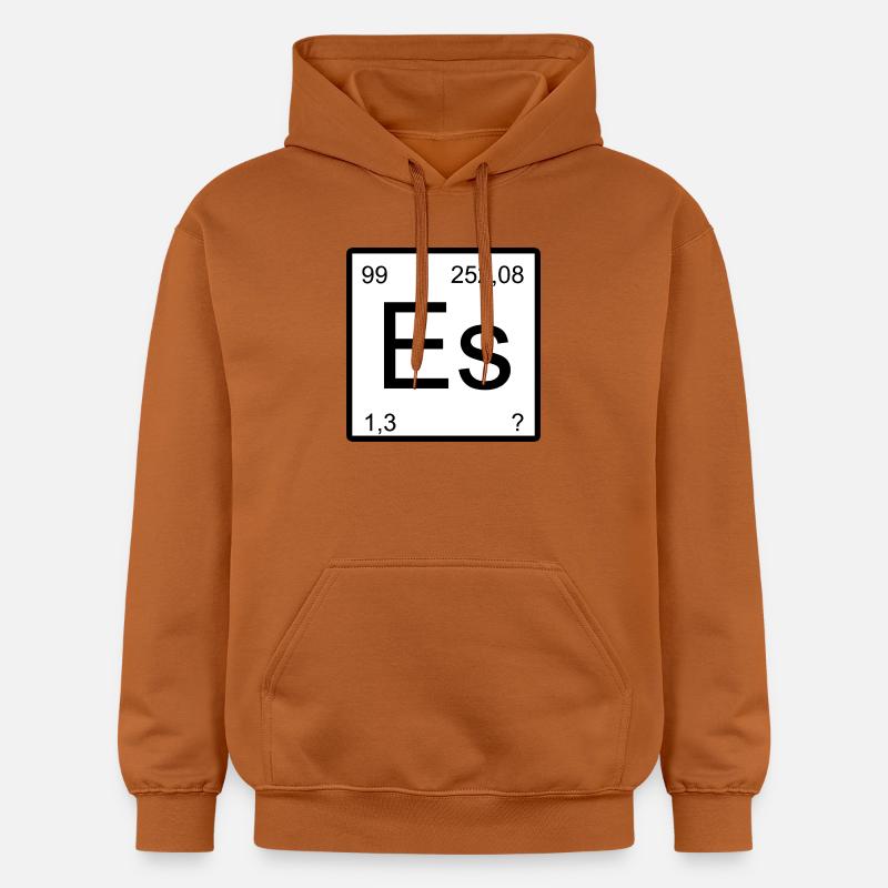 It Element Style: Minimal Science Look - Gildan Unisex Softstyle® Midweight Hoodie - Athletic Orange