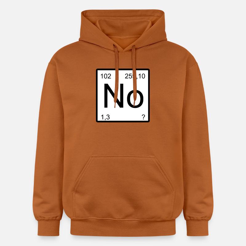 Nobelium Pas Symbole élémentaire Nobelium Tee - Sweat à capuche Softstyle® Gildan Unisexe - Athletic Orange
