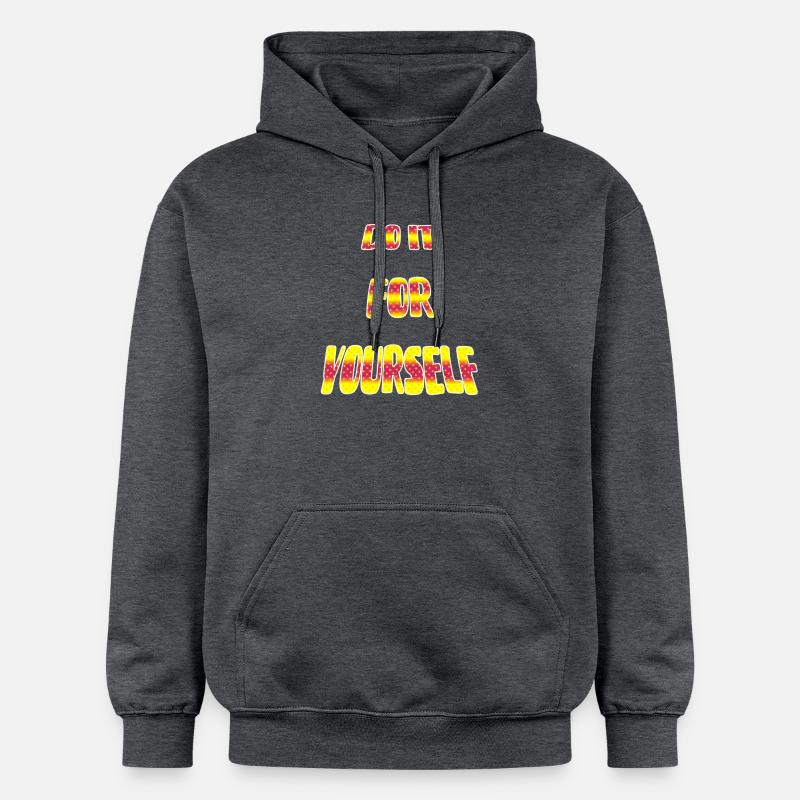 Fais-le étoile - Sweat à capuche Softstyle® Gildan Unisexe - gris foncé chiné