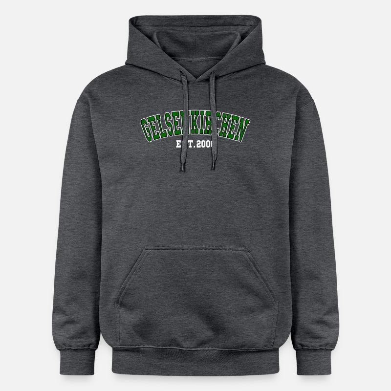 Fondation de Gelsenkirchen en 2006 - Sweat à capuche Softstyle® Gildan Unisexe - gris foncé chiné