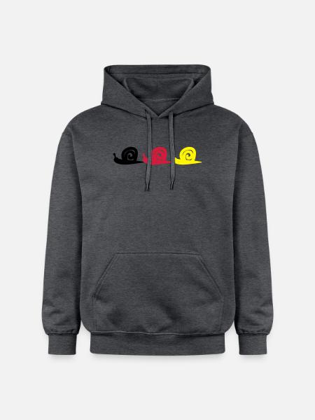 Snail - Gildan Unisex Softstyle® Midweight Hoodie - dark heather grey