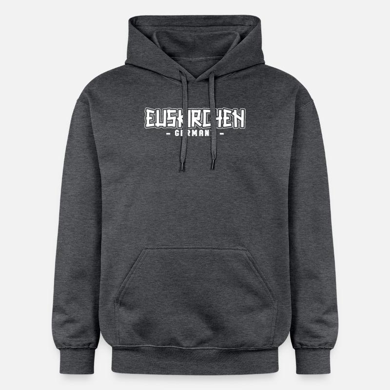 Euskirchenerin Euskirchener Euskirchen - Sweat à capuche Softstyle® Gildan Unisexe - gris foncé chiné
