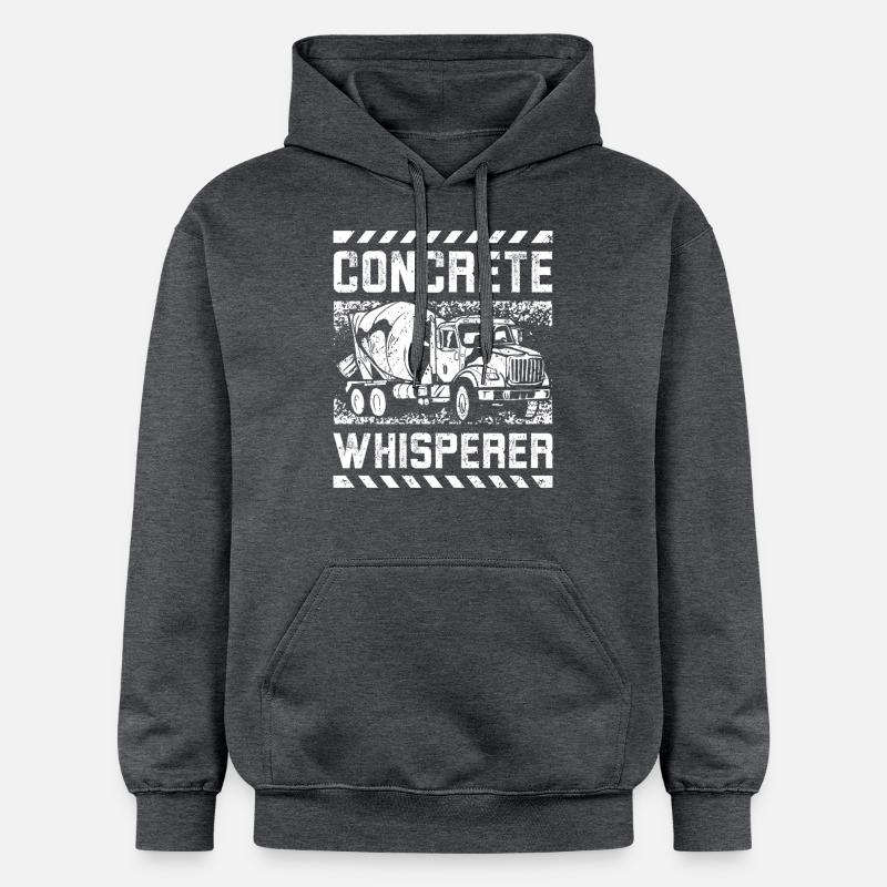 Chuchoteur de concréation - Sweat à capuche Softstyle® Gildan Unisexe - gris foncé chiné