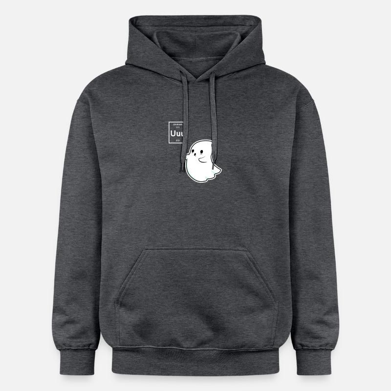 fantôme - Sweat à capuche Softstyle® Gildan Unisexe - gris foncé chiné