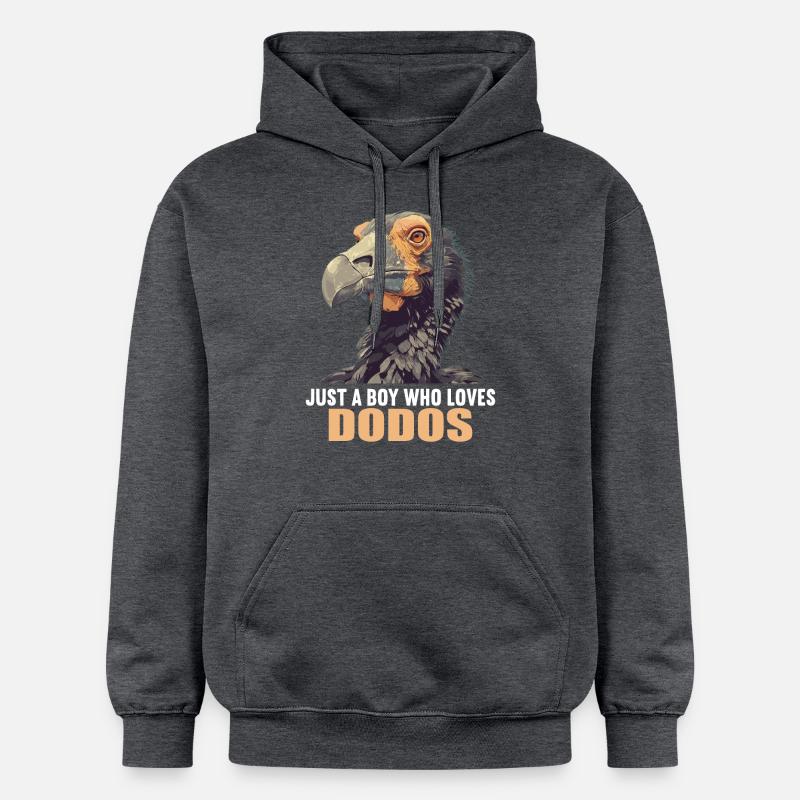 Dodos Dodo - Sweat à capuche Softstyle® Gildan Unisexe - gris foncé chiné
