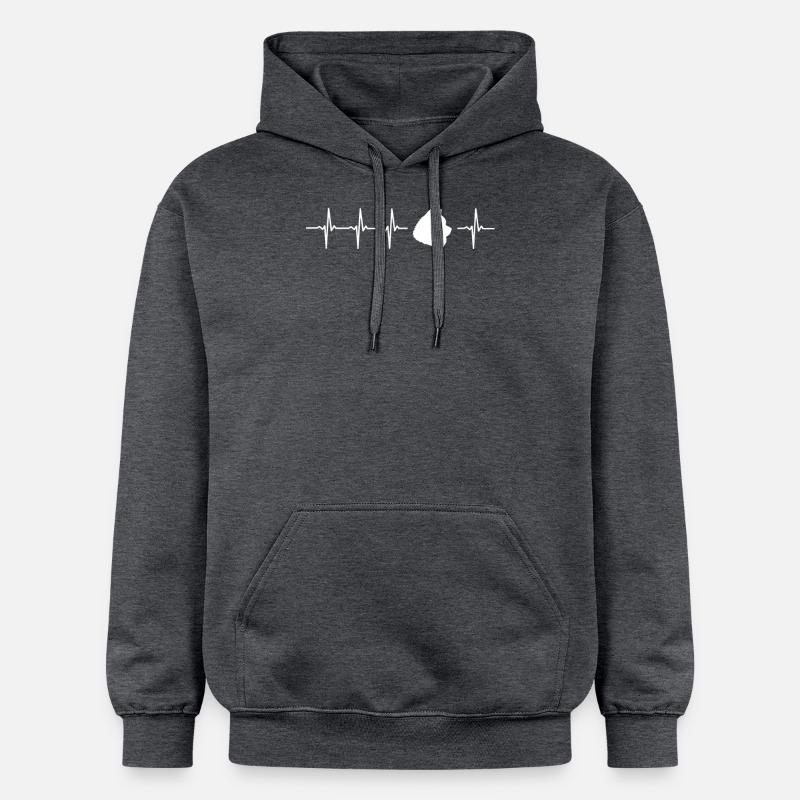 Idée mignonne Samoyède cadeau - Sweat à capuche Softstyle® Gildan Unisexe - gris foncé chiné