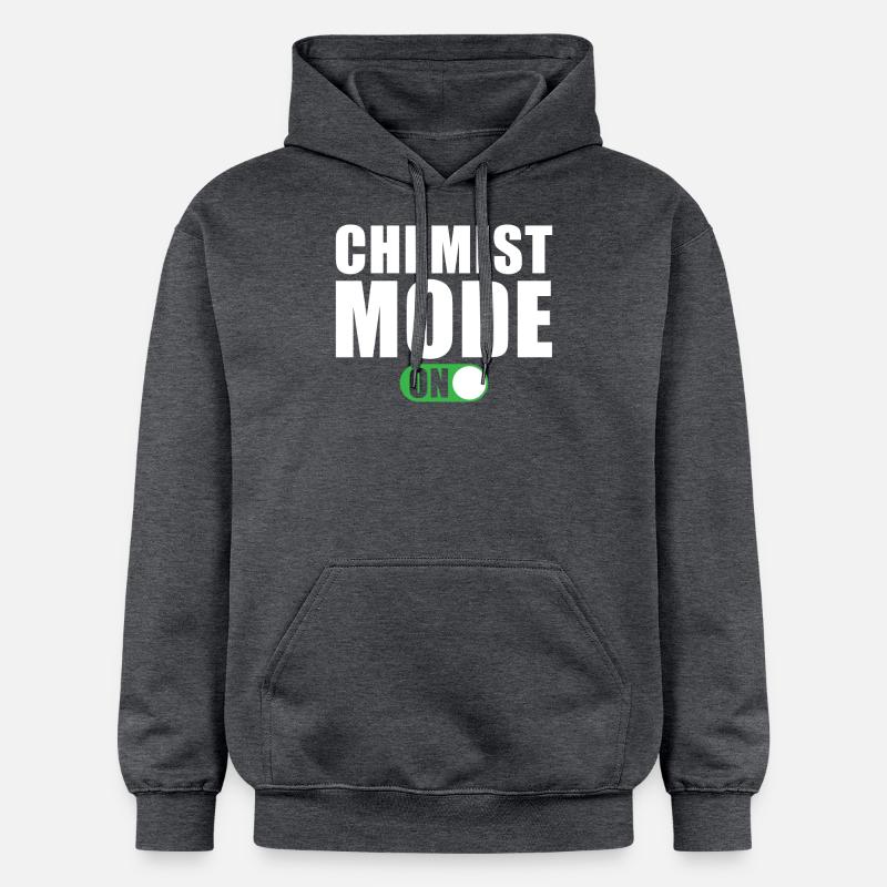 Mode chimiste activé - Sweat à capuche Softstyle® Gildan Unisexe - gris foncé chiné