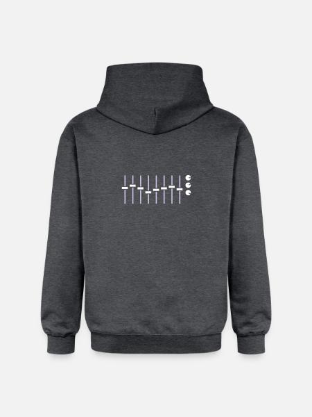 Mixing panel - Gildan Unisex Softstyle® Midweight Hoodie - dark heather grey
