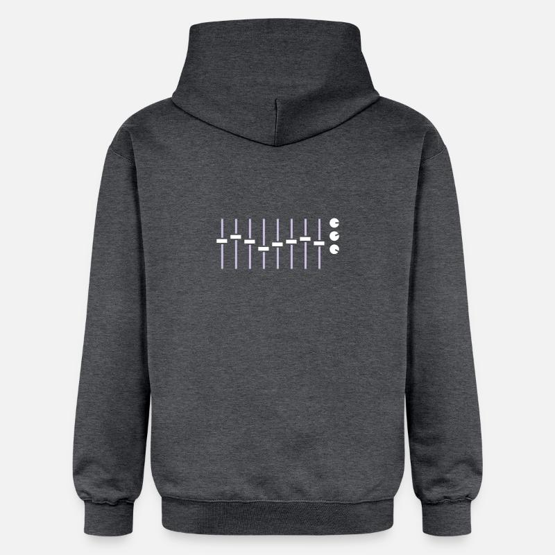 Mixing panel - Sweat à capuche Softstyle® Gildan Unisexe - gris foncé chiné