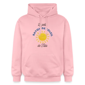 Modèle Le Rayon de Soleil de Tata personnalisé sur Sweat à capuche Softstyle® Gildan Unisexe