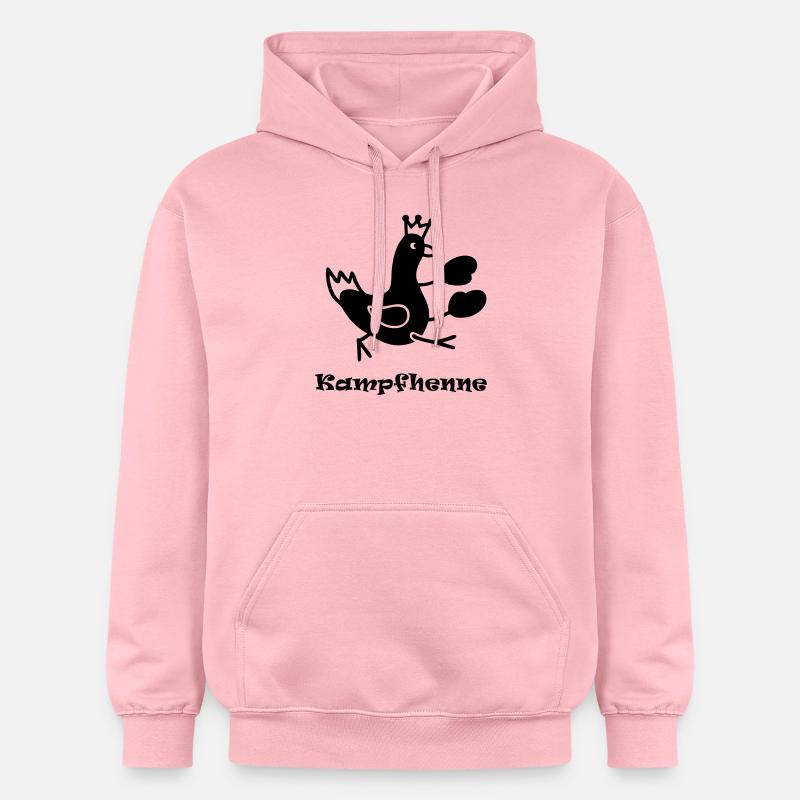 Kampfhenne - Sweat à capuche Softstyle® Gildan Unisexe - rose clair