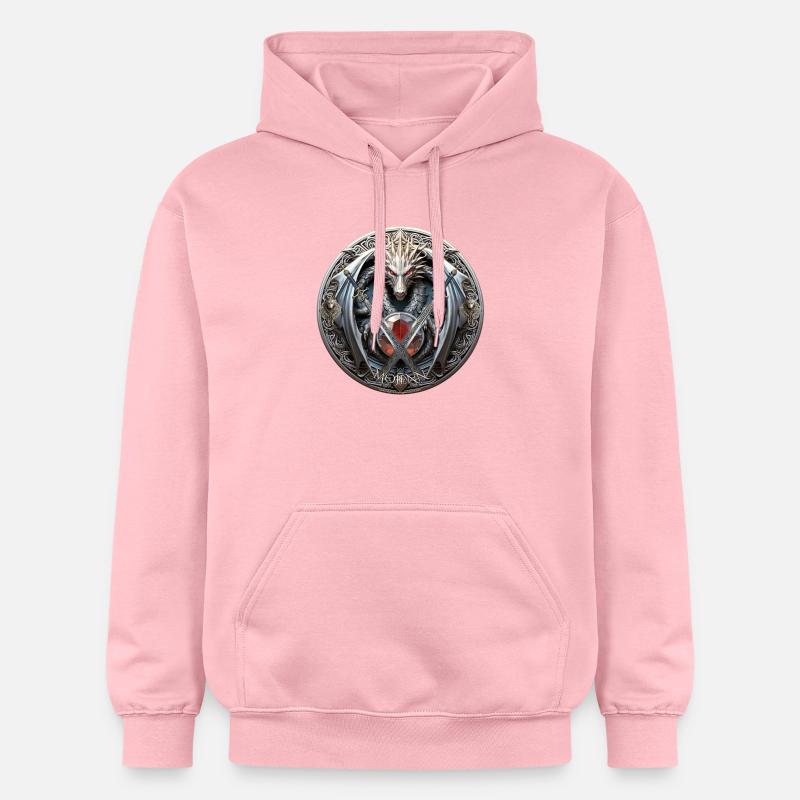 Logo Celtic Mojenn - Sweat à capuche Softstyle® Gildan Unisexe - rose clair
