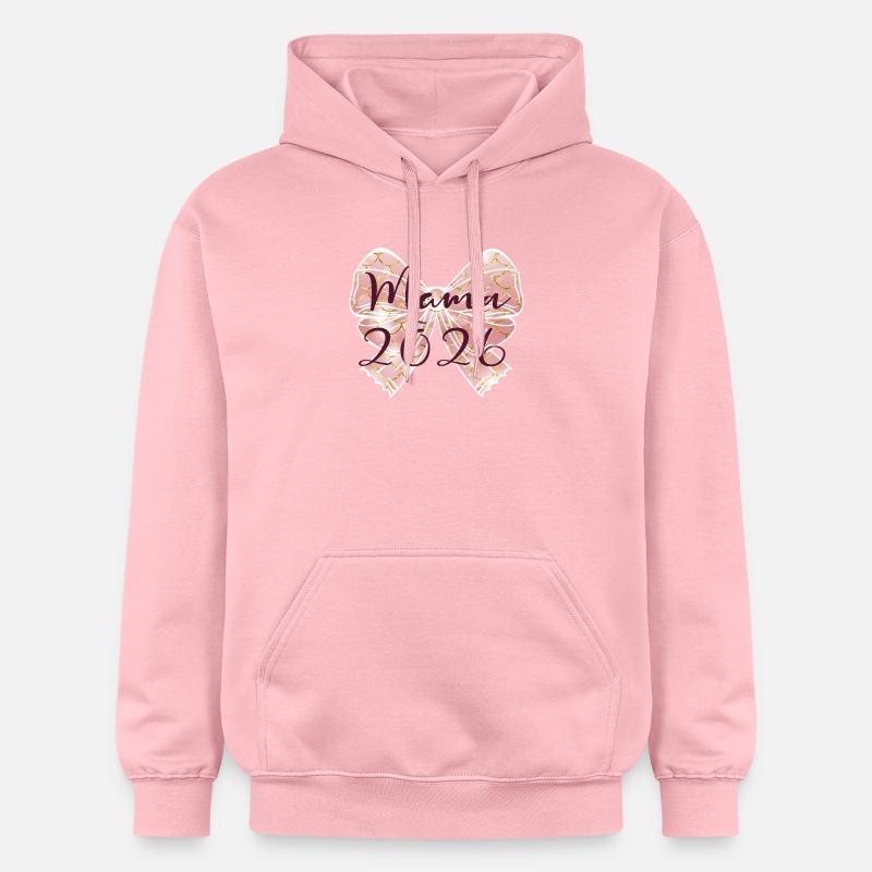 Coquette Mama 2026 - Sweat à capuche Softstyle® Gildan Unisexe - rose clair
