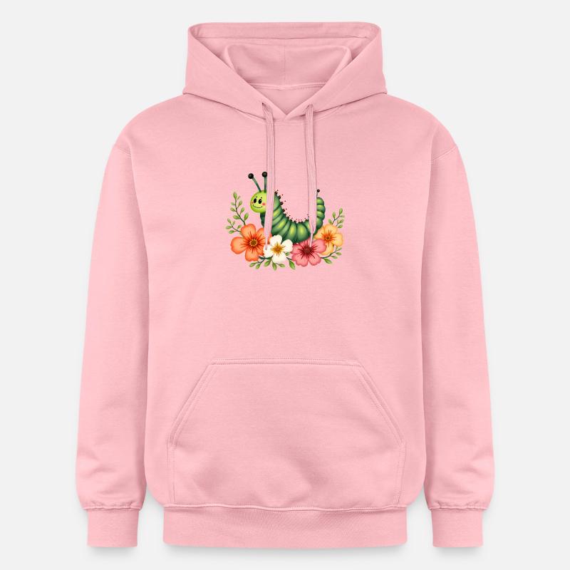 Chenille - Sweat à capuche Softstyle® Gildan Unisexe - rose clair