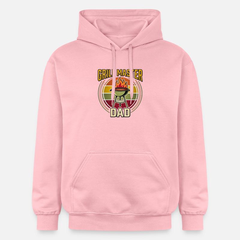 Papa Maître Grill - Sweat à capuche Softstyle® Gildan Unisexe - rose clair