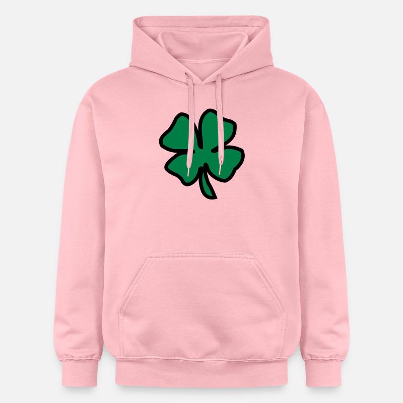 Irish Leaf two coloured - Sweat à capuche Softstyle® Gildan Unisexe - rose clair