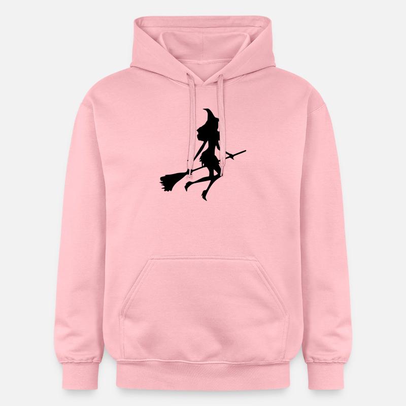 Sorcière - Sweat à capuche Softstyle® Gildan Unisexe - rose clair