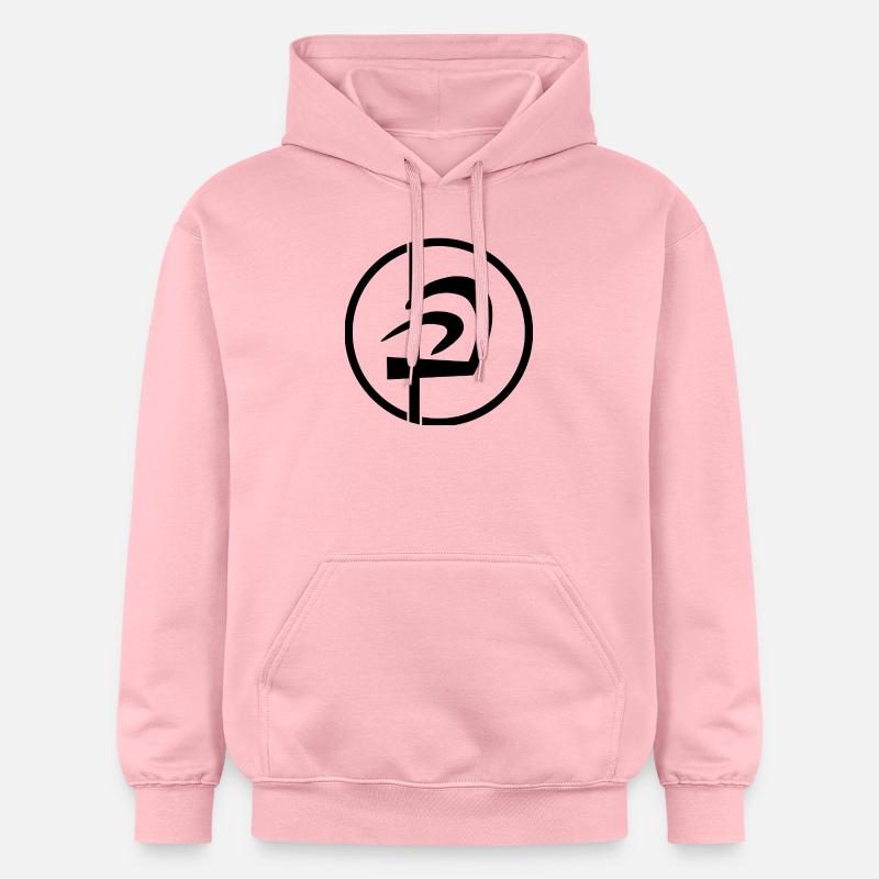 Krav Maga Logo - Sweat à capuche Softstyle® Gildan Unisexe - rose clair