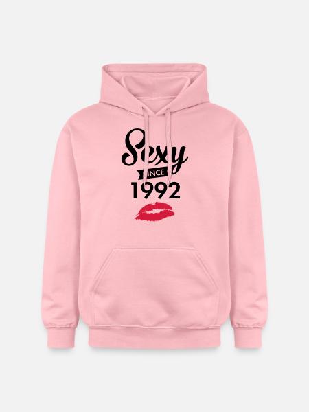 Sexy Since 1992 - Gildan Unisex Softstyle® Midweight Hoodie - light pink
