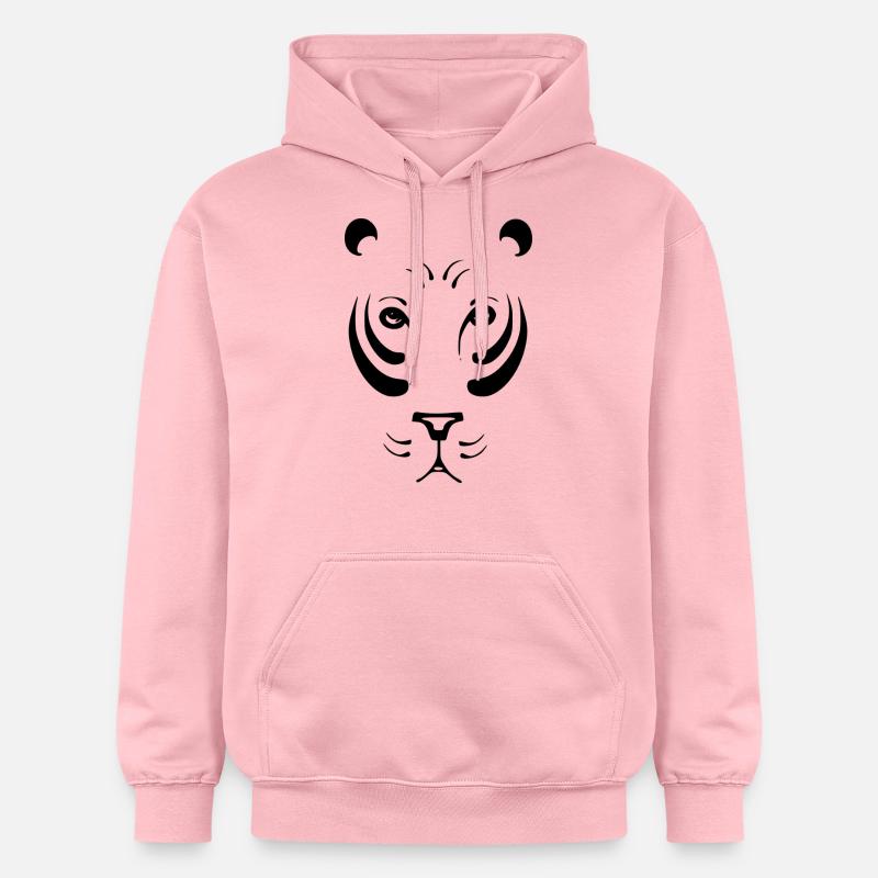 Lioness noir et withe - Sweat à capuche Softstyle® Gildan Unisexe - rose clair