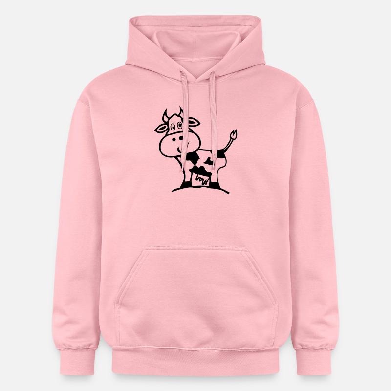 vachement normande1 - Sweat à capuche Softstyle® Gildan Unisexe - rose clair