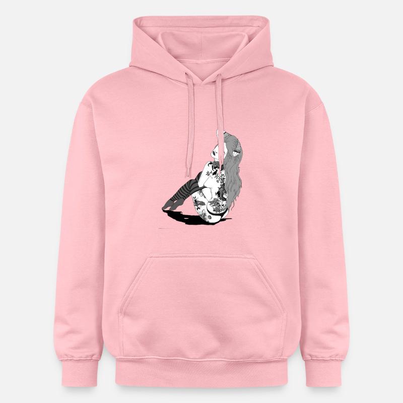 882EB5CC 391F 4E34 A595 06EB4ADAD40E - Gildan Unisex Softstyle® Midweight Hoodie - Hellrosa