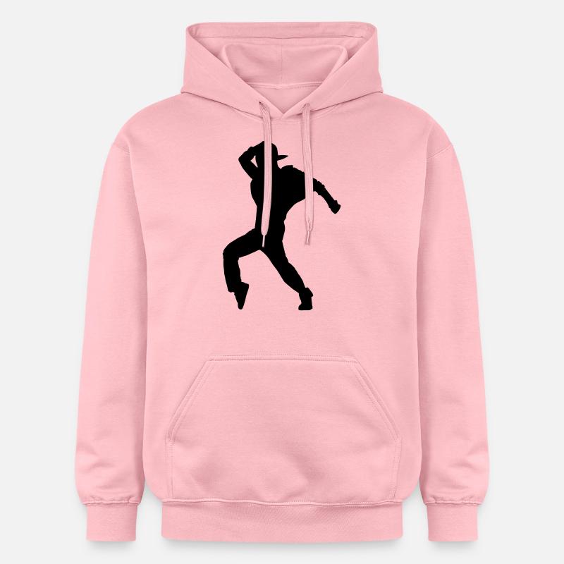 hip hop dancer - Sweat à capuche Softstyle® Gildan Unisexe - rose clair
