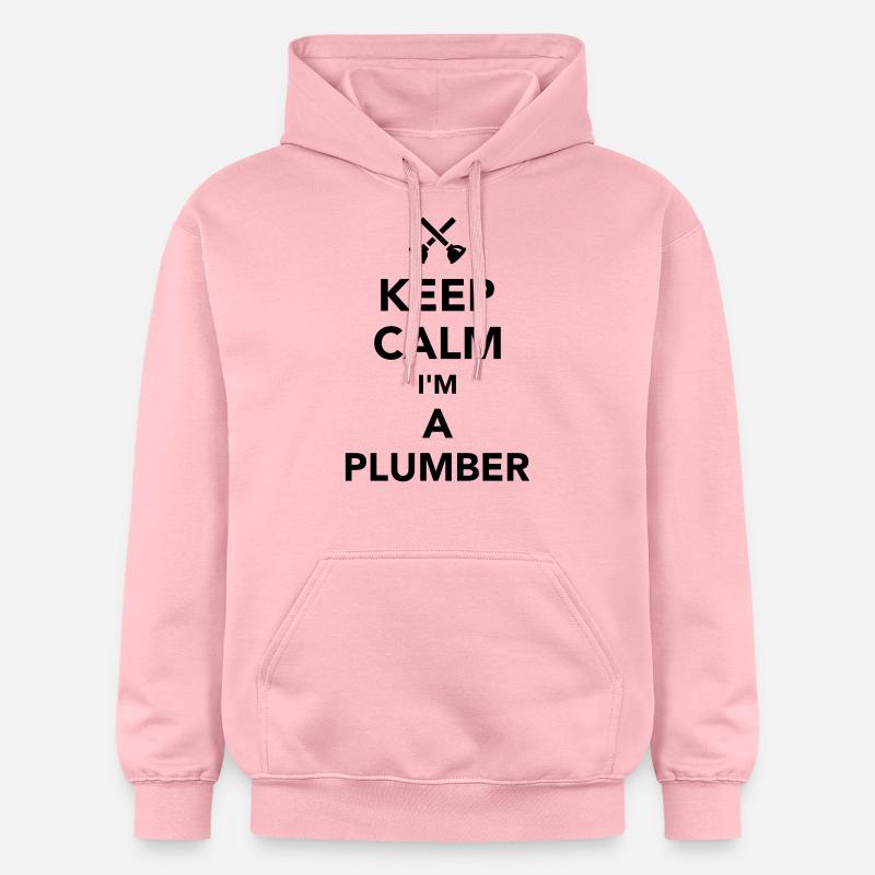 Plombier - Sweat à capuche Softstyle® Gildan Unisexe - rose clair