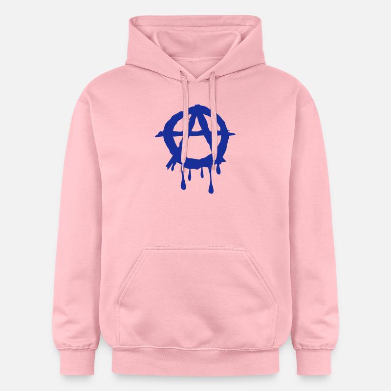 a anarchy logo 602 - Sweat à capuche Softstyle® Gildan Unisexe - rose clair