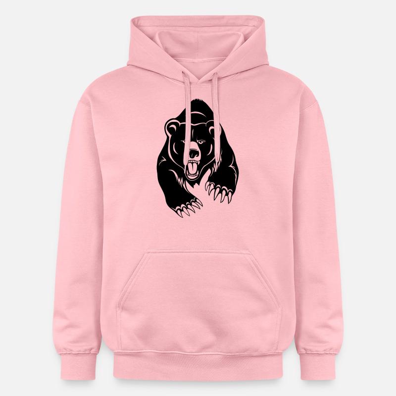 bear - Sweat à capuche Softstyle® Gildan Unisexe - rose clair